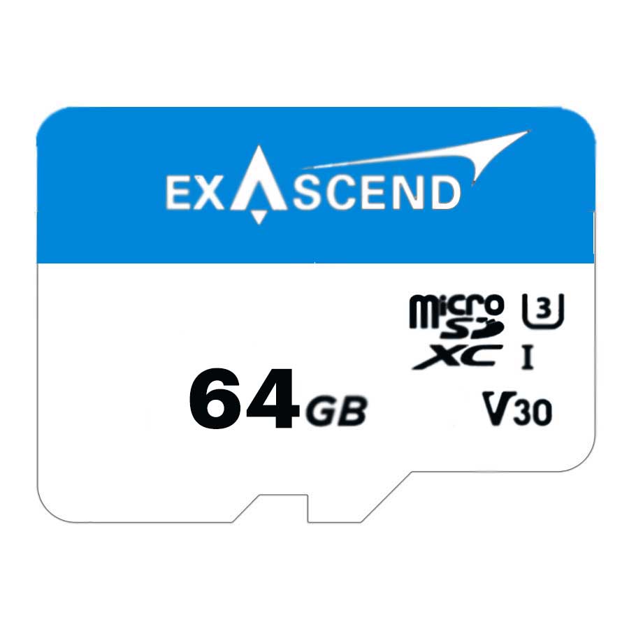 کارت حافظه MicroSDXC اگزاسند مدل Essential-X UHS-I U3 V10 64GB 90MB/s