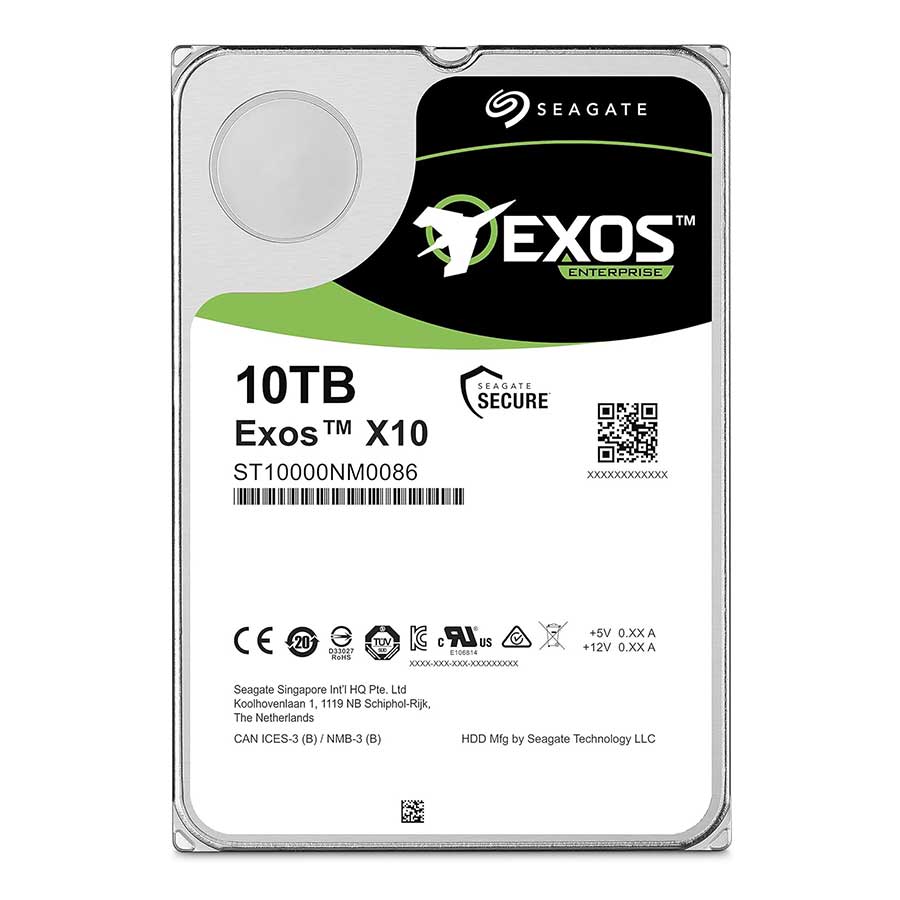 هارد اینترنال 10 ترابایت سیگیت مدل Exos X10 ST10000NM0086