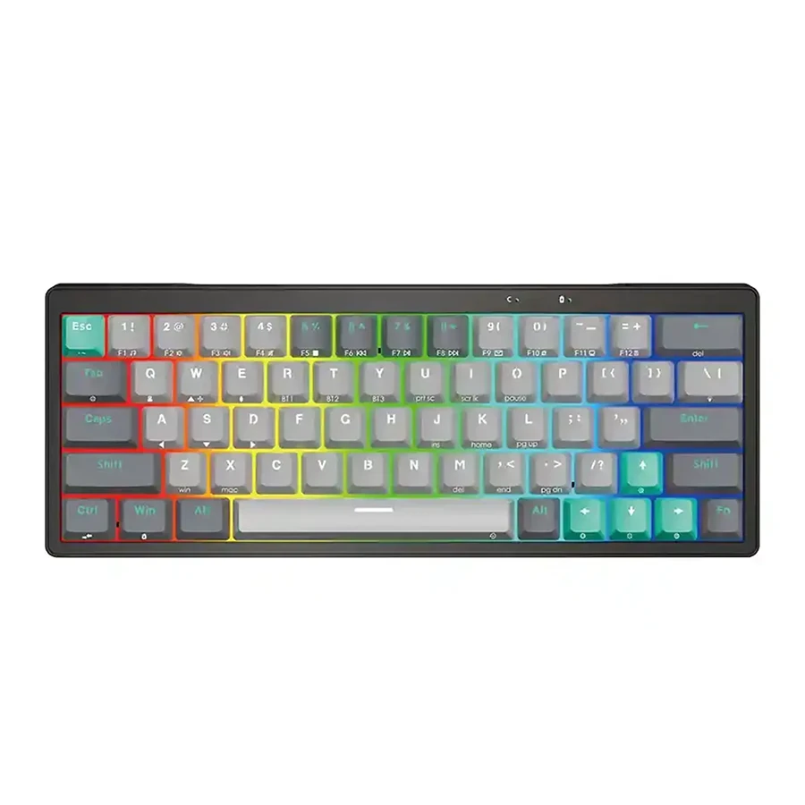 FANTECH ATOM PRO63 MK912 RGB Wireless Mechanical Keyboard کیبورد مکانیکال بیسیم فنتک
