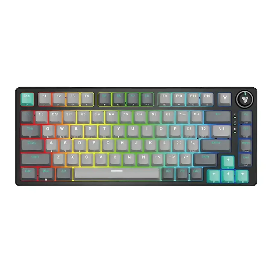 FANTECH ATOM PRO83 MK913 RGB Wireless Mechanical Keyboard کیبورد مکانیکال بیسیم فنتک