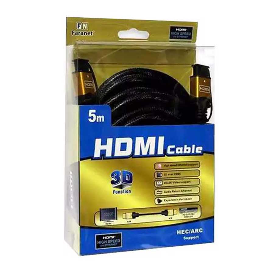 کابل افزایش طول 5 متری HDMI 4K فرانت مدل FN-HCB050