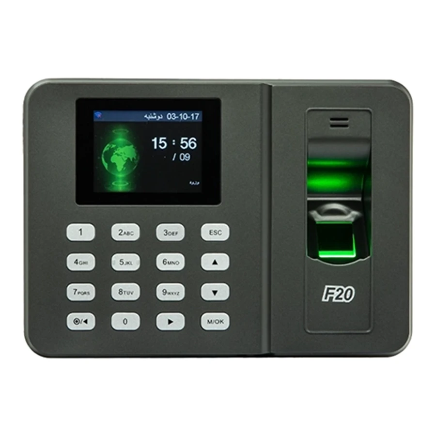FaraTechno F20w Time And Attendance Device دستگاه حضور و غیاب اثر انگشت فراتکنو
