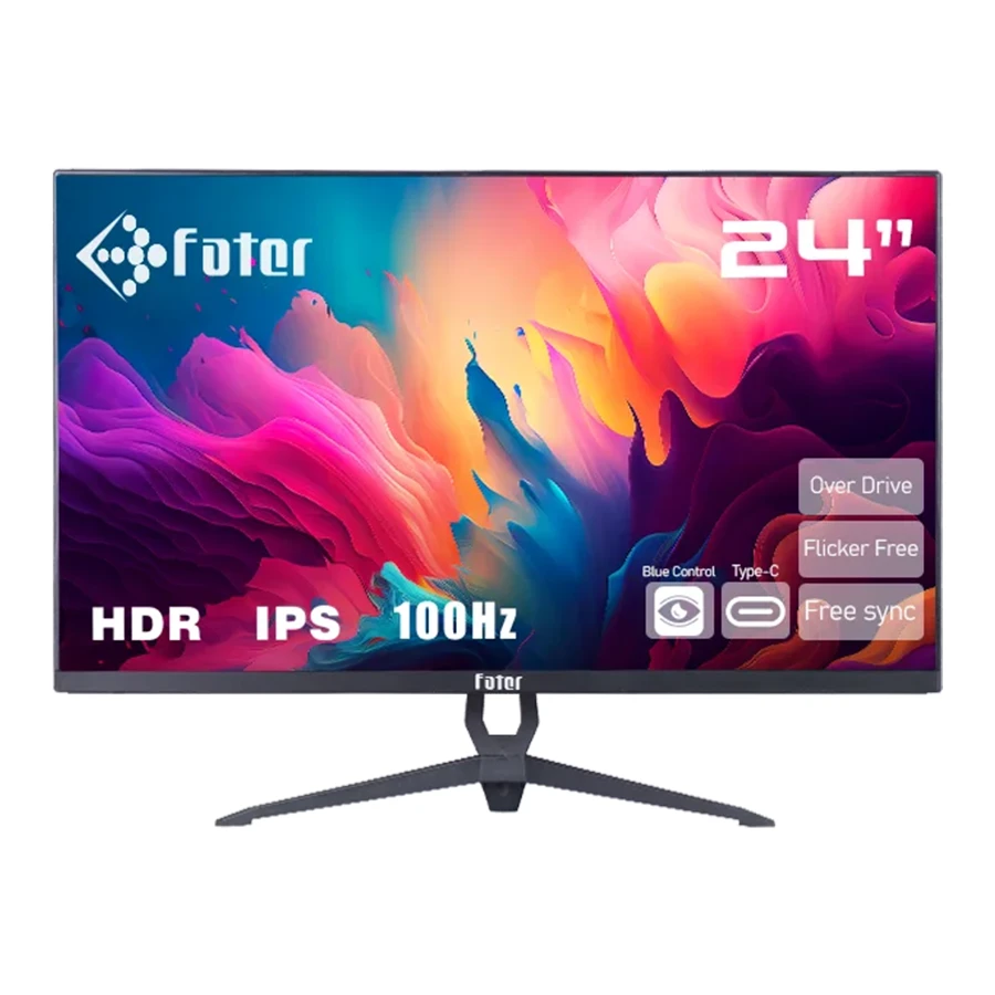 Fater F24-100B1 100Hz 24-Inch IPS Monitor مانیتور اداری 24 اینچ فاطر