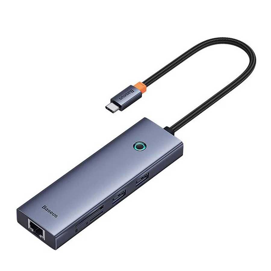 هاب USB-C ده پورت بیسوس مدل Flite B00052805813-00