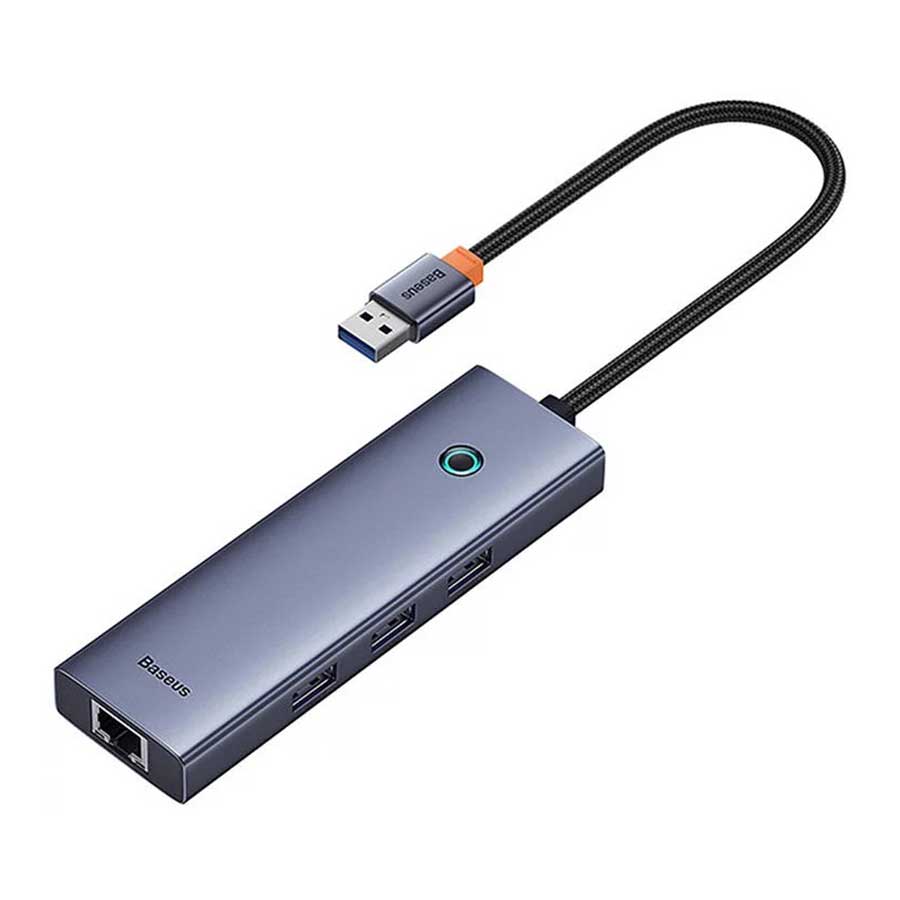 هاب USB 3.0 چهار پورت بیسوس مدل Flite B0005280A813-01