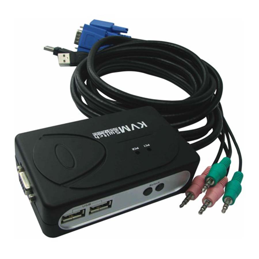 سوییچ 2 پورت KVM USB فرانت مدل FN-K2US