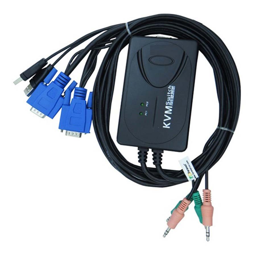 سوییچ 2 پورت KVM USB فرانت مدل FN-K2US