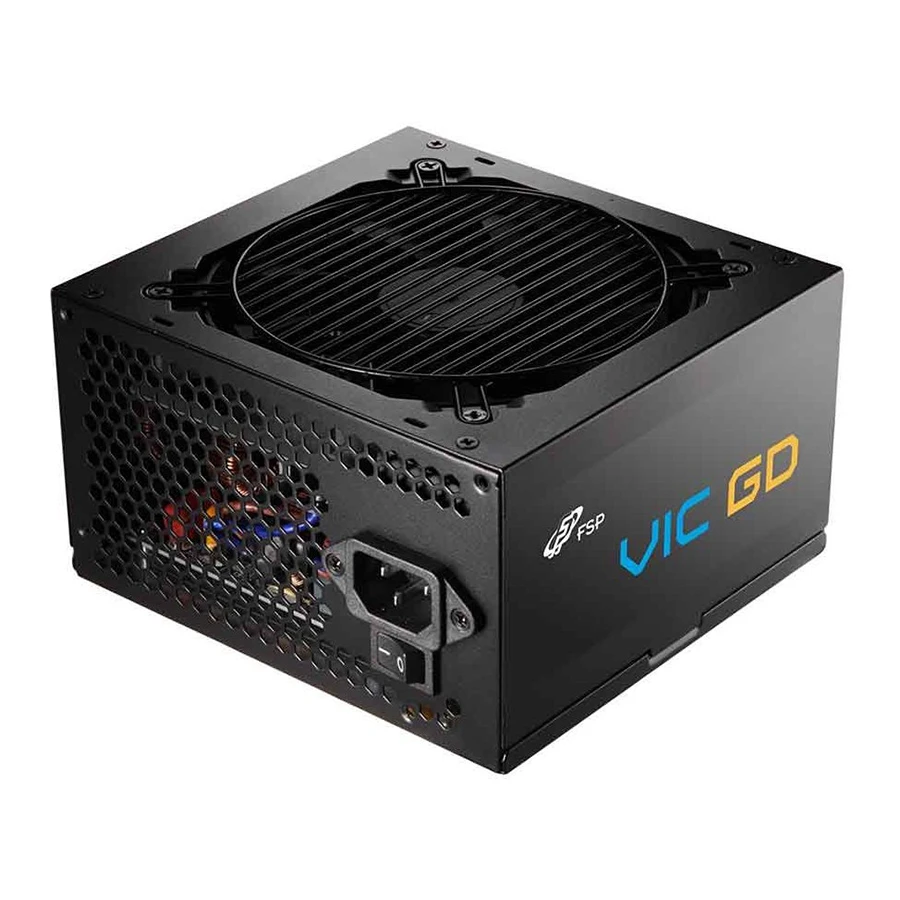 FSP VIC GD 850W Gold 80 Plus ATX 3.1 Non Modular Power Supply پاور کامپیوتر 850 وات غیر ماژولار اف اس پی