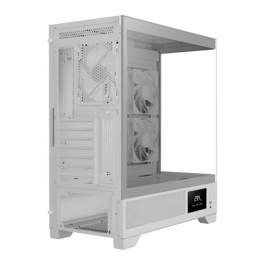 کیس کامپیوتر گیم دیاس مدل ATLAS M1 White