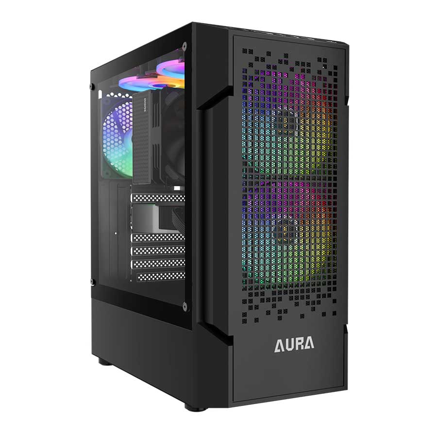 کیس کامپیوتر گیم دیاس مدل AURA GC7 COMPACT MESH