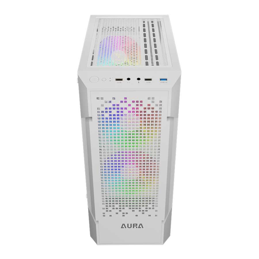 کیس کامپیوتر گیم دیاس مدل AURA GC7 White