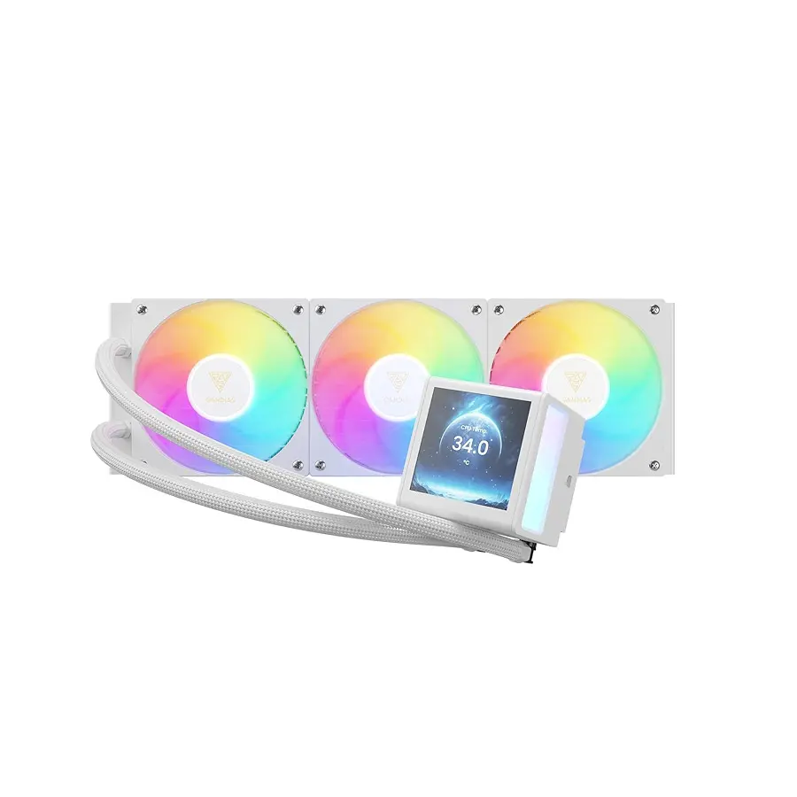 Gamdias Chione P5-360 - W Gamdias CHIONE P5-360-White ARGB CPU Liquid Cooler