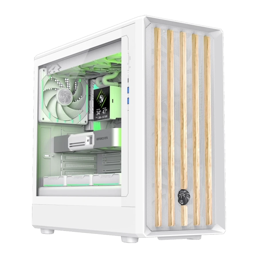 GameMax CLAW 460 WW Mid Tower Computer Case کیس کامپیوتر گیم مکس