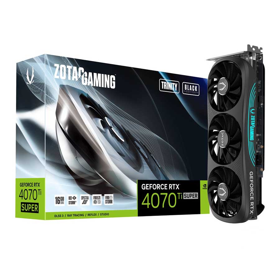 کارت گرافیک زوتک مدل GAMING GeForce RTX 4070 Ti SUPER Trinity 16GB GDDR6X