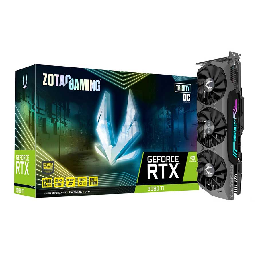 کارت گرافیک زوتک مدل GAMING GeForce RTX3080 Ti Trinity OC 12GB GDDR6X