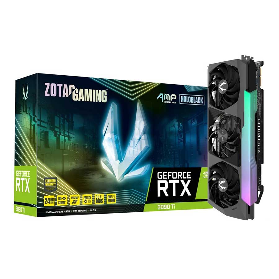 کارت گرافیک زوتاک مدل GAMING GeForce RTX3090 Ti AMP Extreme Holo 24G