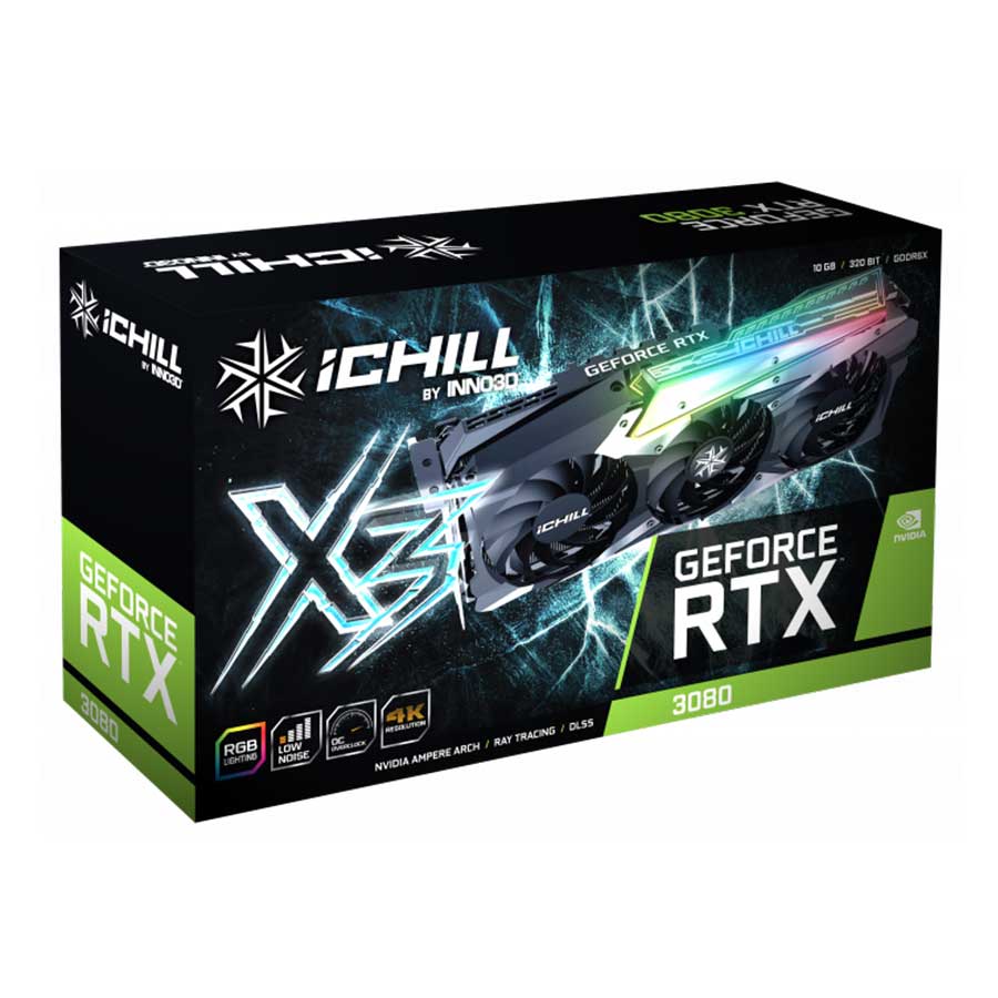 کارت گرافیک اینو تری دی مدل GEFORCE RTX 3090 ICHILL X3 24GB GDDR6X