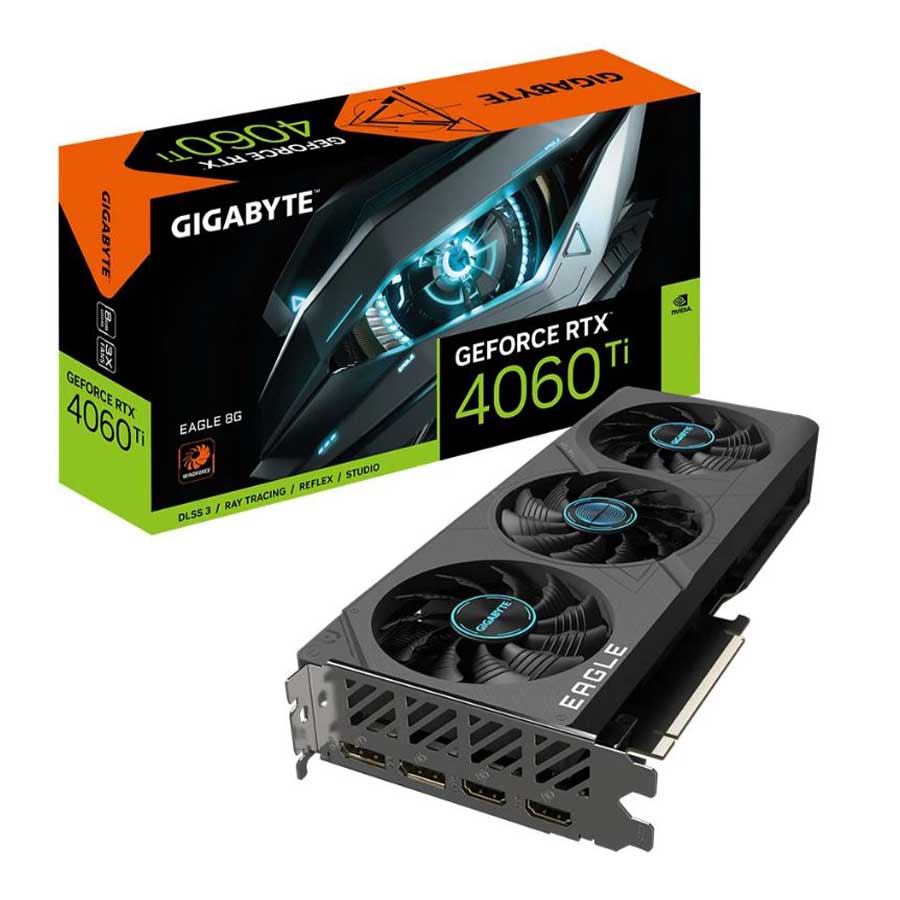 کارت گرافیک گیگابایت مدل GeForce RTX 4060 Ti EAGLE 8G GDDR6