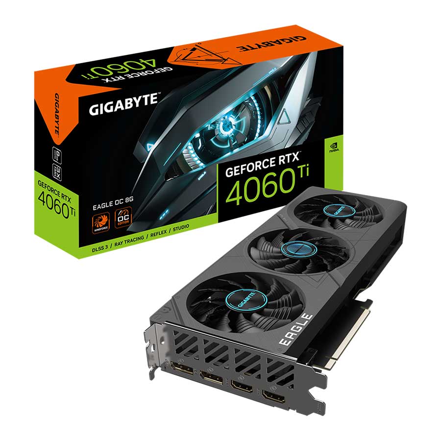 کارت گرافیک گیگابایت مدل GeForce RTX 4060 Ti EAGLE OC 8G GDDR6