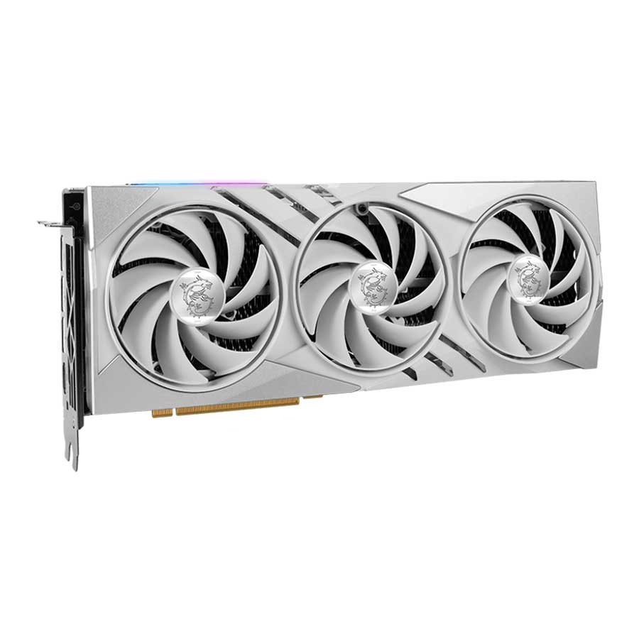 کارت گرافیک ام اس آی مدل GeForce RTX 4070 Ti GAMING X SLIM WHITE 12G GDDR6X