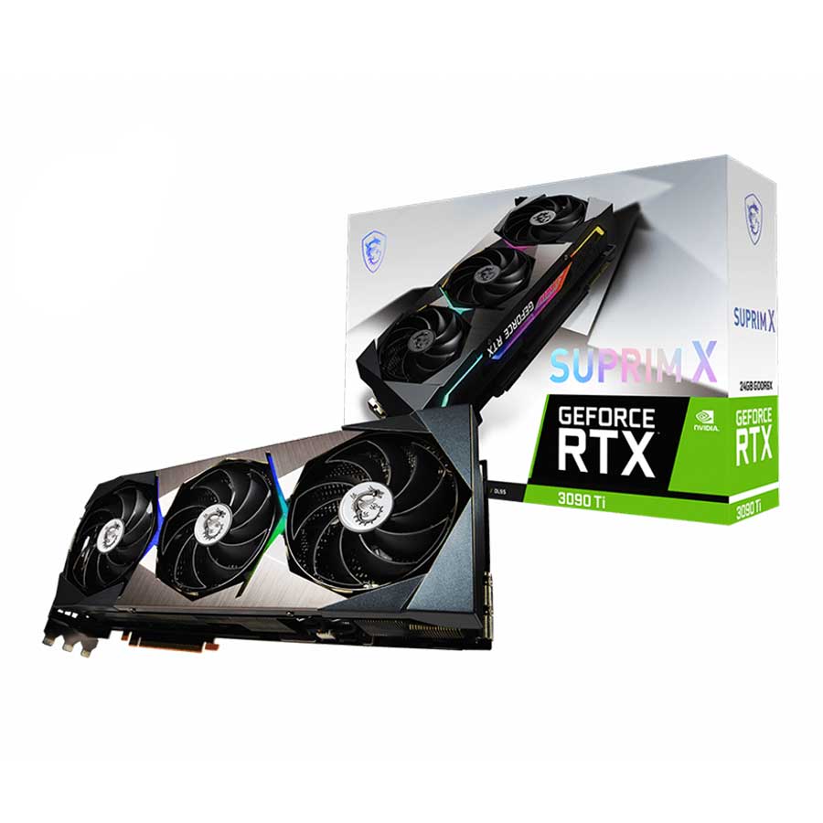 کارت گرافیک ام اس آی GeForce RTX3090 Ti SUPRIM X 24G