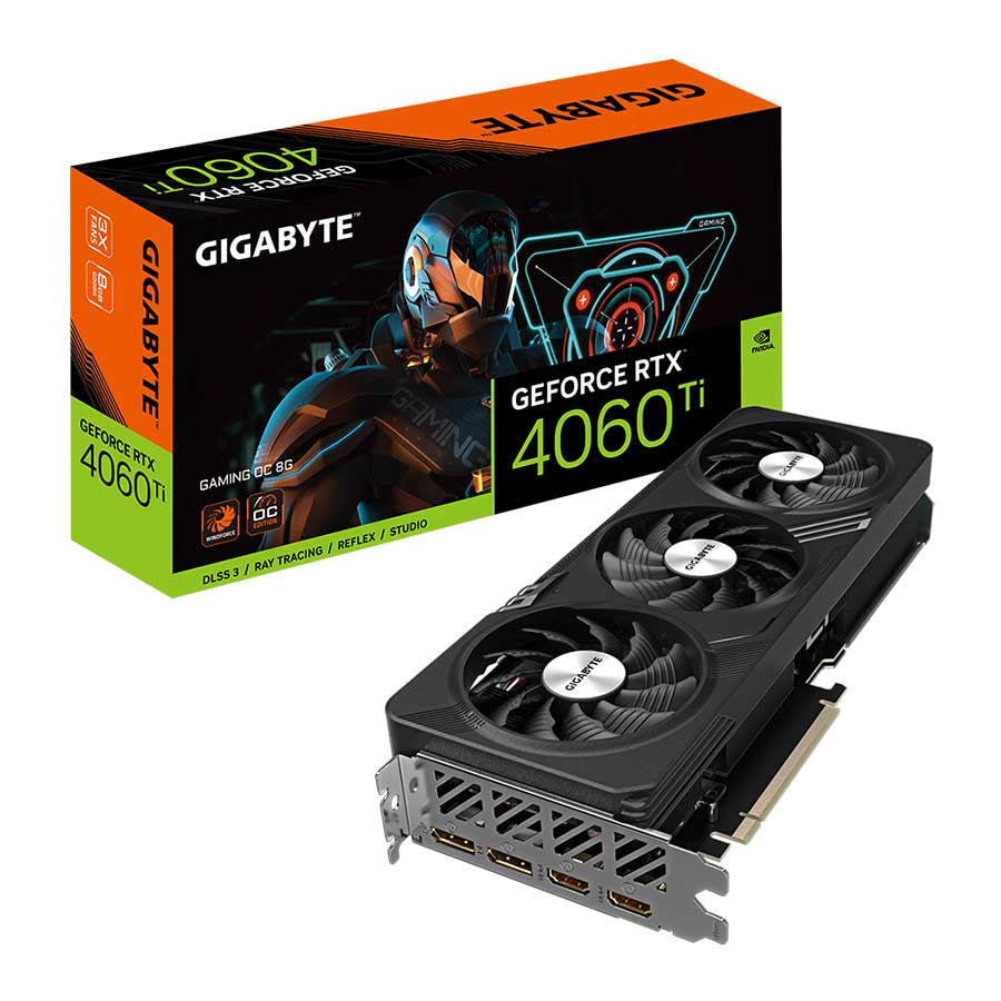 کارت گرافیک گیگابایت مدل GeForce RTX­­4060 Ti GAMING OC 8G GDDR6