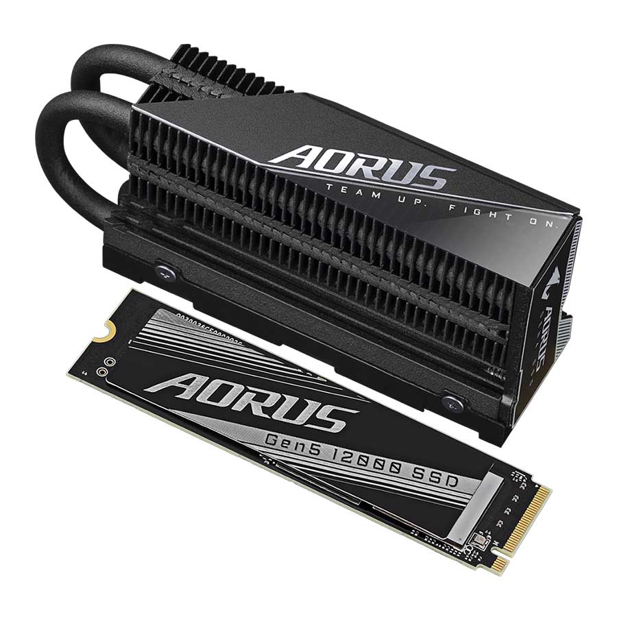 اس اس دی گیگابایت مدل AORUS Gen5 12000 M.2 2280 NVMe ظرفیت 1 ترابایت