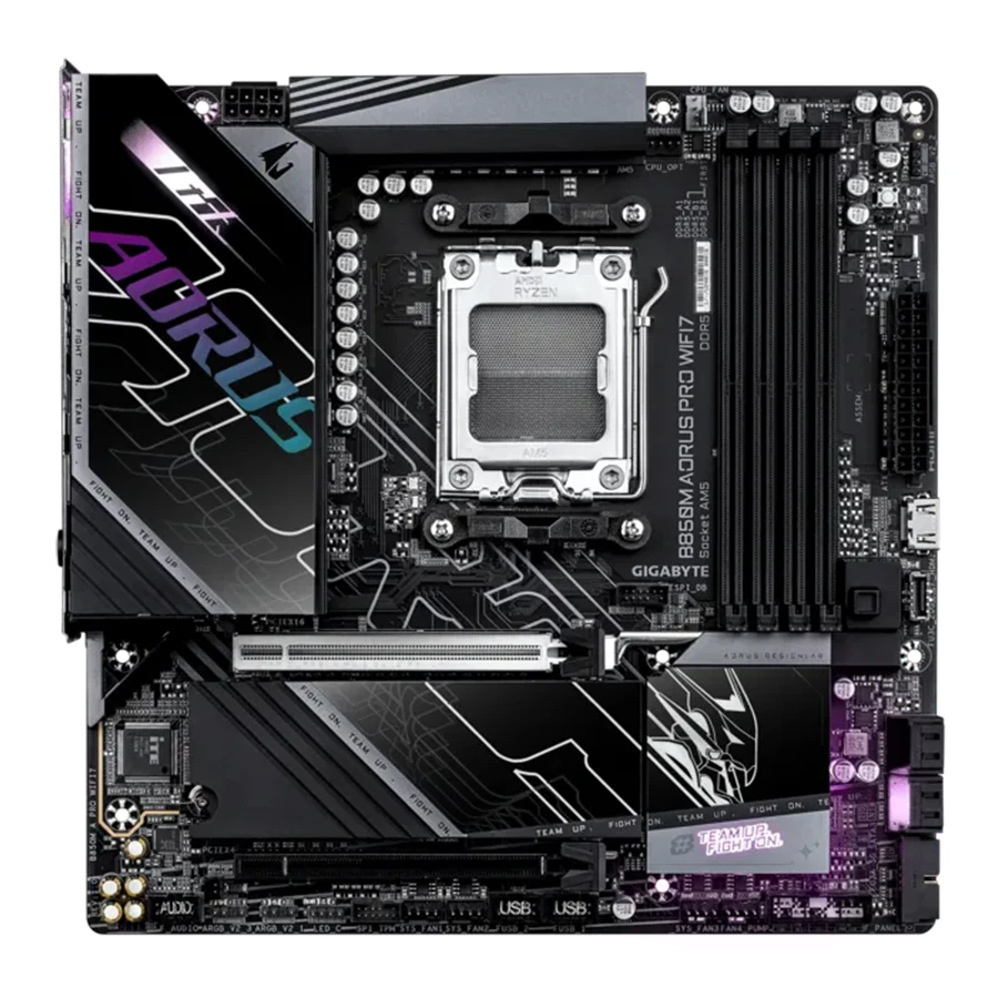 Gigabyte B850M AORUS PRO WIFI7 DDR5 Micro ATX AM5 Motherboard مادربرد گیگابایت