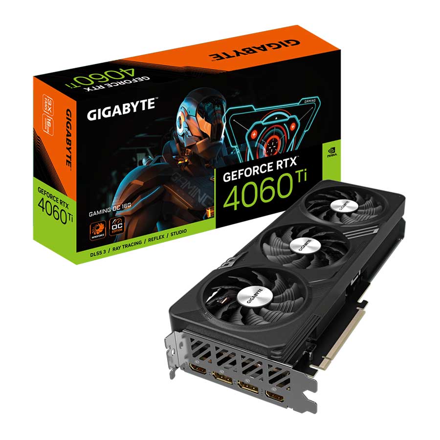 کارت گرافیک گیگابایت مدل GeForce RTX 4060 Ti GAMING OC 16GB GDDR6