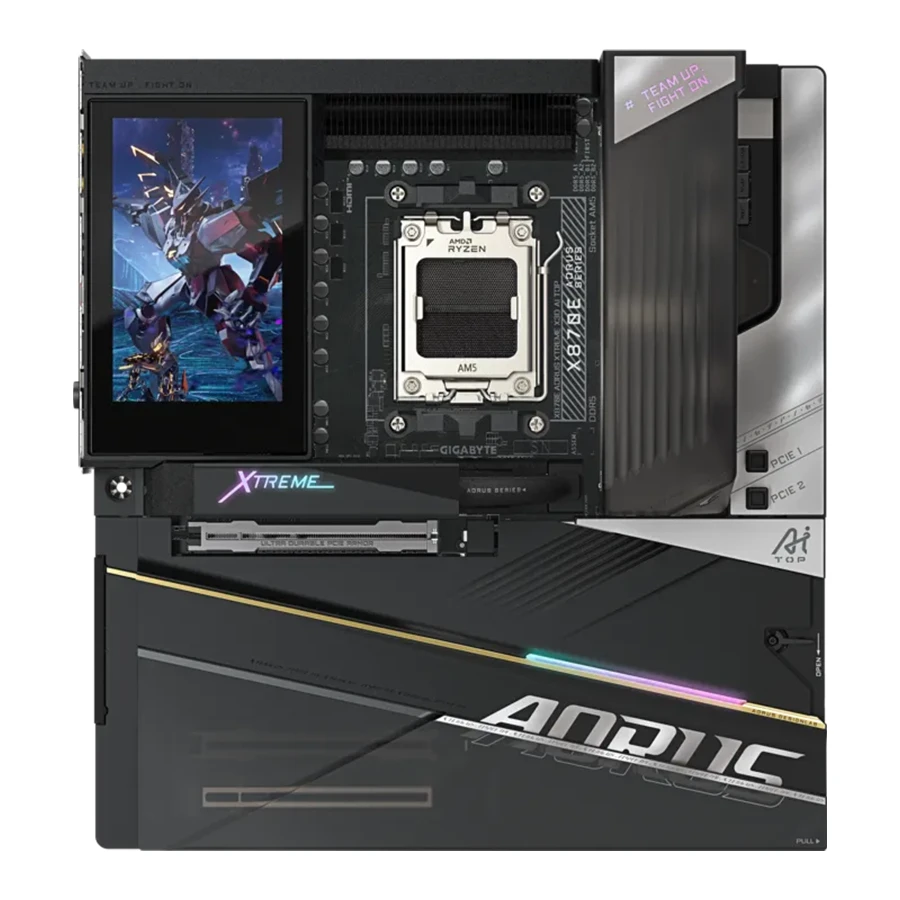 Gigabyte X870E AORUS XTREME X3D AI TOP WIFI7 DDR5 E-ATX AM5 Motherboard مادربرد گیگابایت