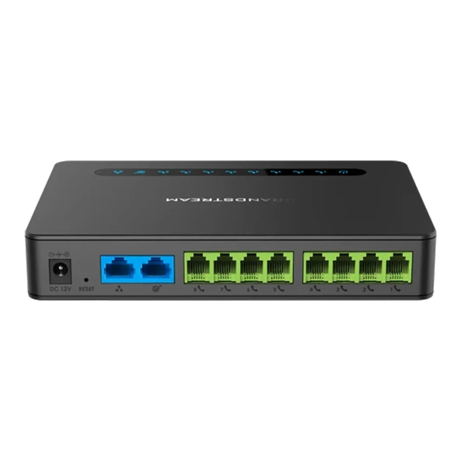 Grandstream ATA HT818 2-Port Telephone Adapter Gateway گیت وی 2 پورت گرند استریم
