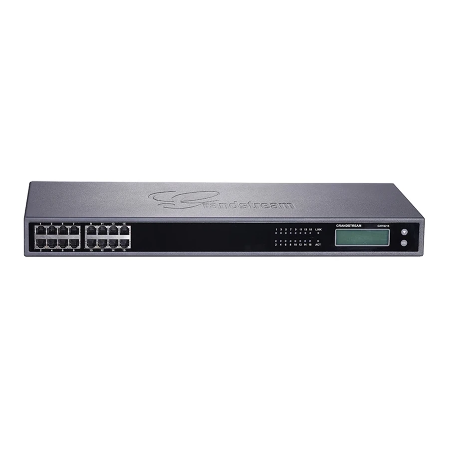 Grandstream GXW4216 1-Port Telephone Adapter Gateway گیت وی 1 پورت گرند استریم