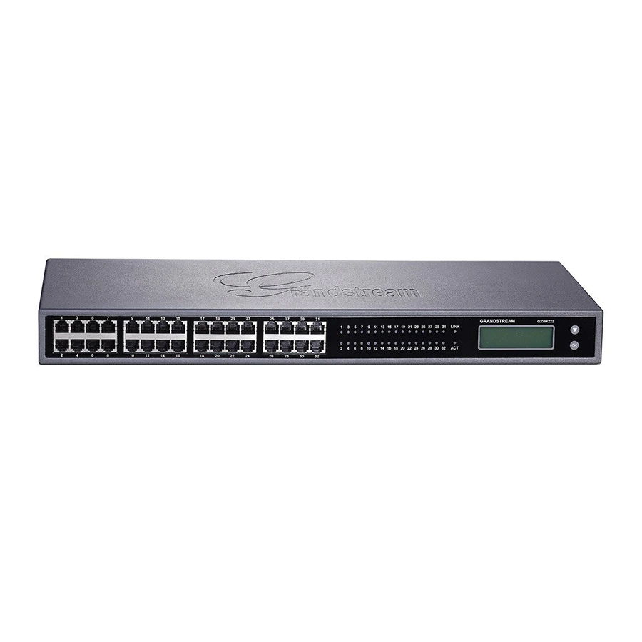 Grandstream GXW4232 1-Port Telephone Adapter Gateway گیت وی 1 پورت گرند استریم
