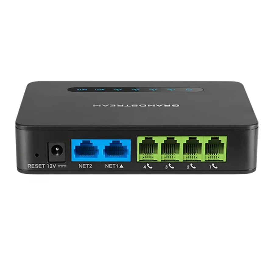 Grandstream HT814 V2 2-Port Telephone Adapter Gateway گیت وی 2 پورت گرند استریم