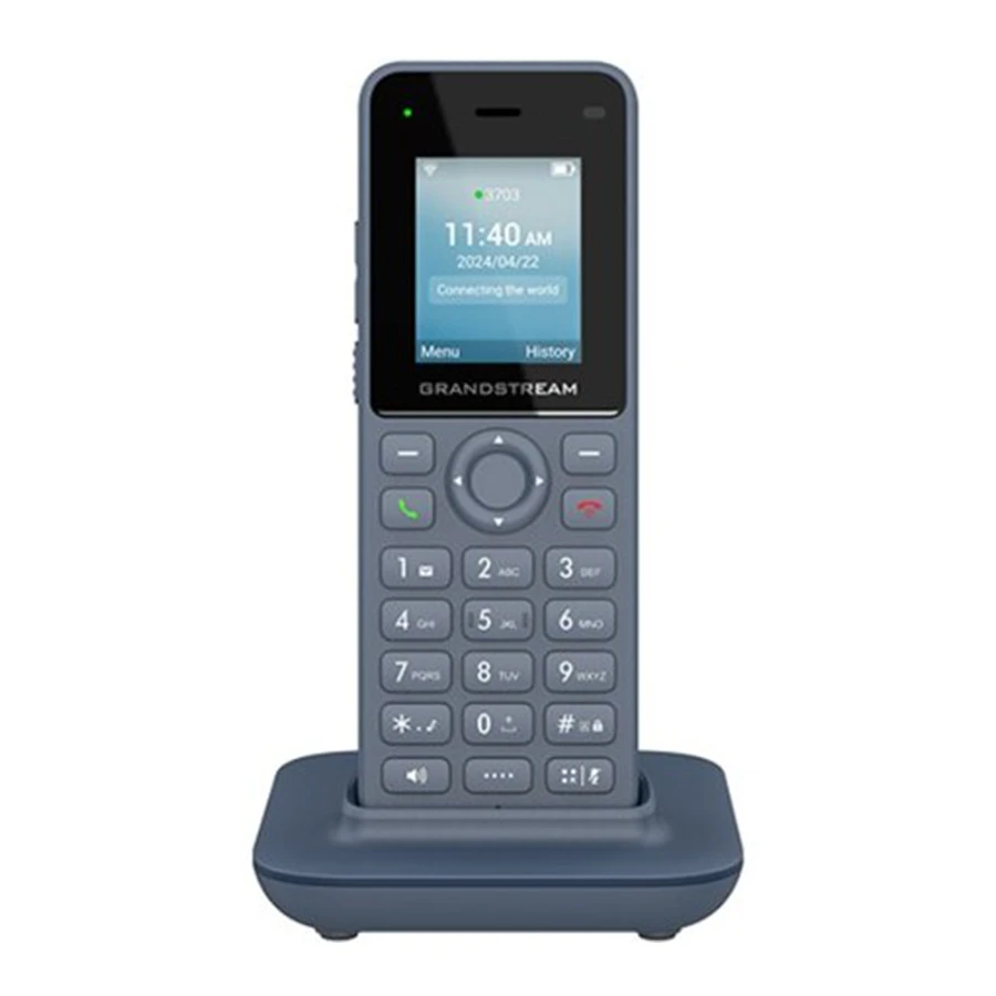 Grandstream WP816 2-line گوشی تلفن تحت شبکه بیسیم گرند استریم