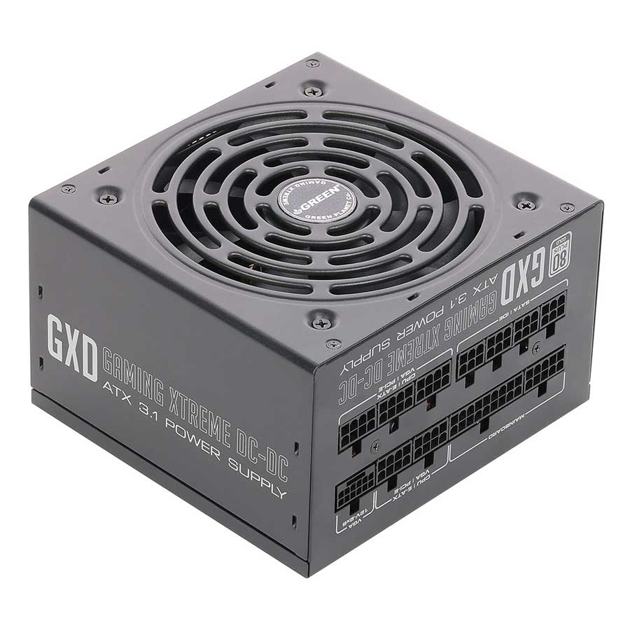 پاور کامپیوتر 1000 وات تمام ماژولار گرین مدل GP1000B-GXD