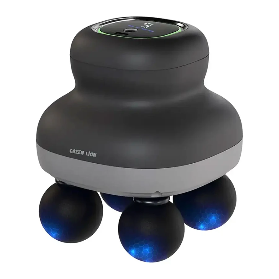 Green Lion GNQDFORMG38BK Quad Force Massage Gun ماساژور شارژی و تفنگی بدن گرین لاین