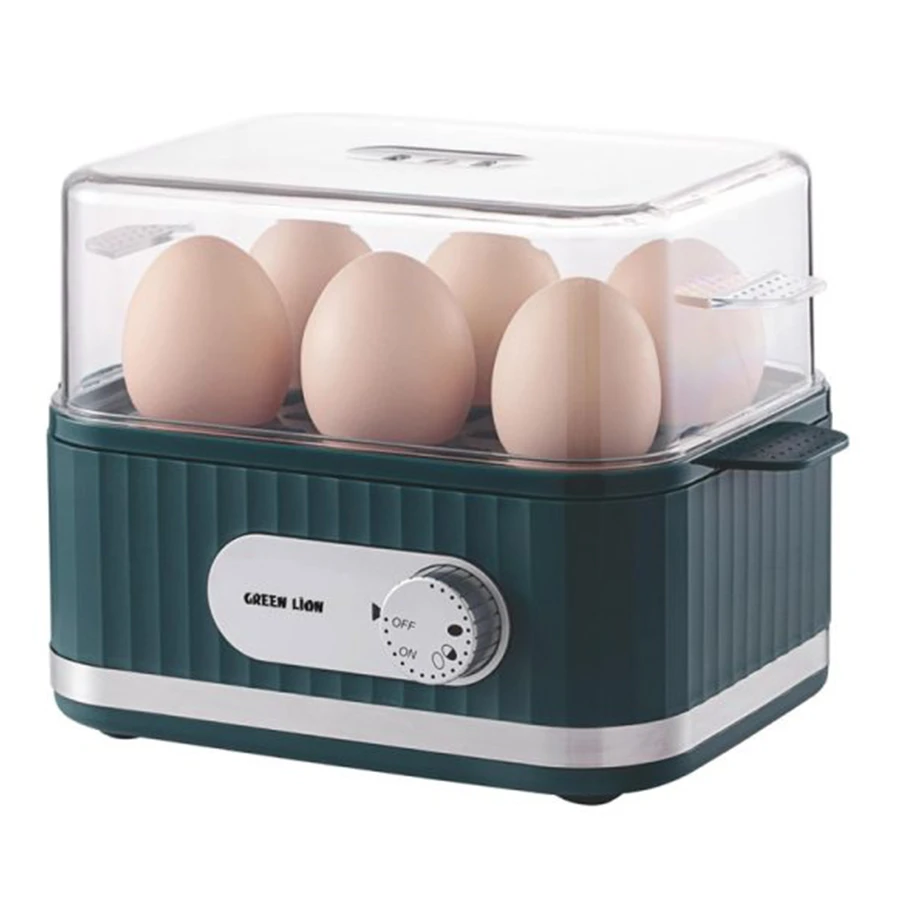 Green Lion GNSMEGGCKRGN Smart Egg Cooker تخم مرغ پز هوشمند گرین لاین