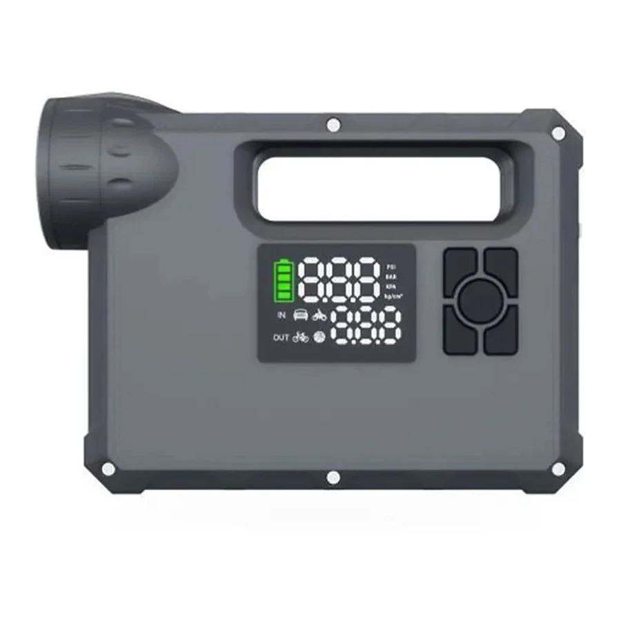 Green Lion JX-84 GNJUMSTJX84GY Inflator Portable Air Compressor کمپرسور باد لاستیک خودرو گرین لاین