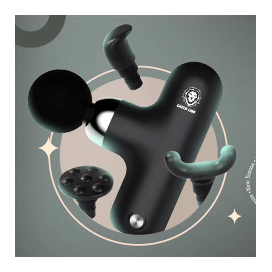 ماساژور شارژی و تفنگی بدن گرین لاین مدل Mini Massage Gun Pro