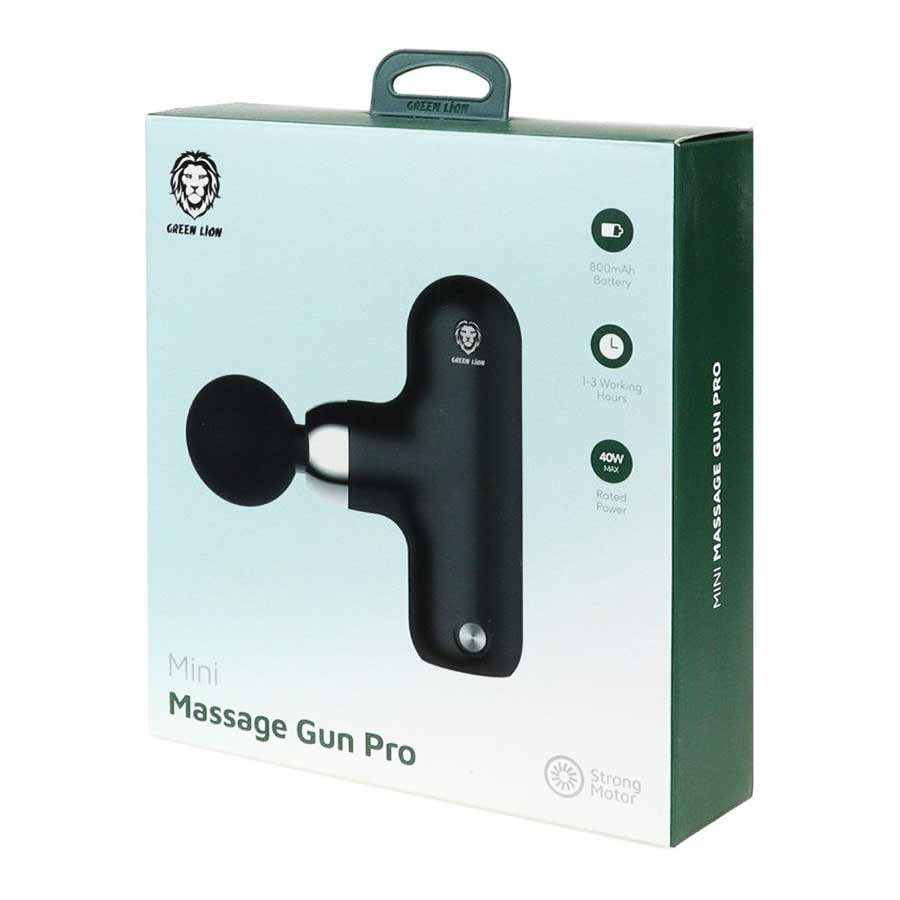 ماساژور شارژی و تفنگی بدن گرین لاین مدل Mini Massage Gun Pro