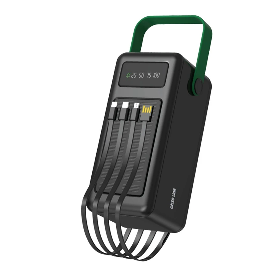 Green Lion Solar Max 80000mAh 10W PowerBank پاوربانک گرین لاین ظرفیت 80000mAh