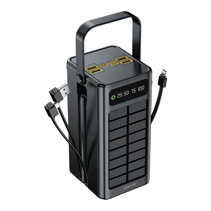 Green Lion Solar X 60000mAh 22.5W PowerBank پاوربانک گرین لاین ظرفیت 60000mAh