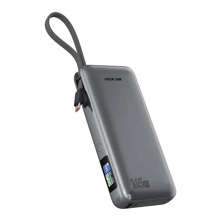 Green Lion Tron X 165W 20000mAh PowerBank پاوربانک گرین لاین ظرفیت 20000mAh