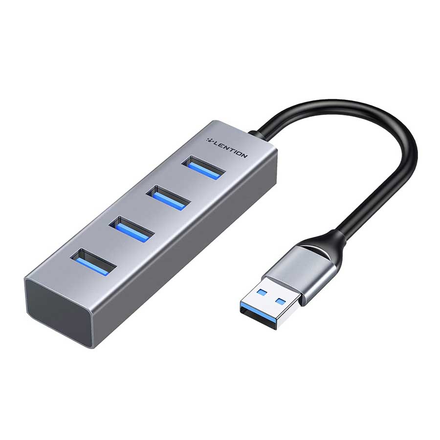 هاب USB 3.0 چهار پورت لنشن مدل H22S