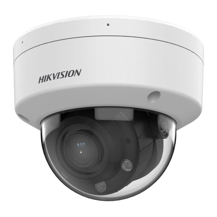 Hikvision DS-2CD1743G2-LIZSU 4MP Smart Hybrid Light Varifocal Dome Network Camera دوربین دام 4 مگاپیکسل هایک ویژن