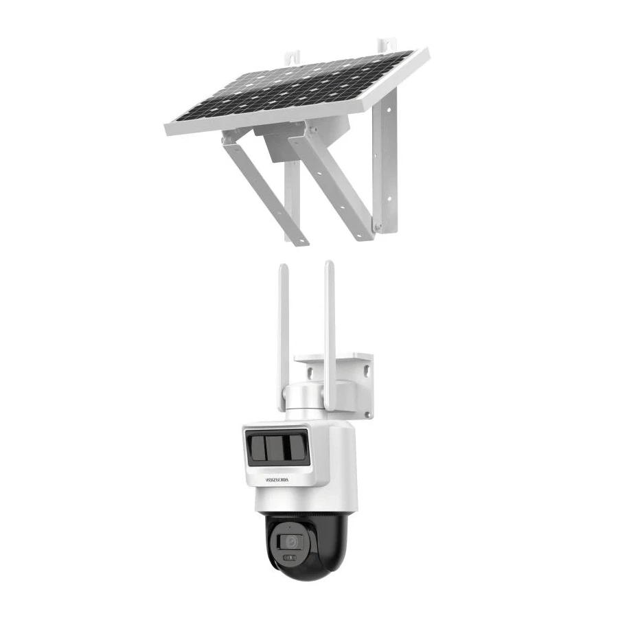 Hikvision DS-2DE2C400IWG-K/4G 4MP Pro Solar-powered Security PT Network Camera دوربین خورشیدی سیم کارتی 4 مگاپیکسل هایک ویژن