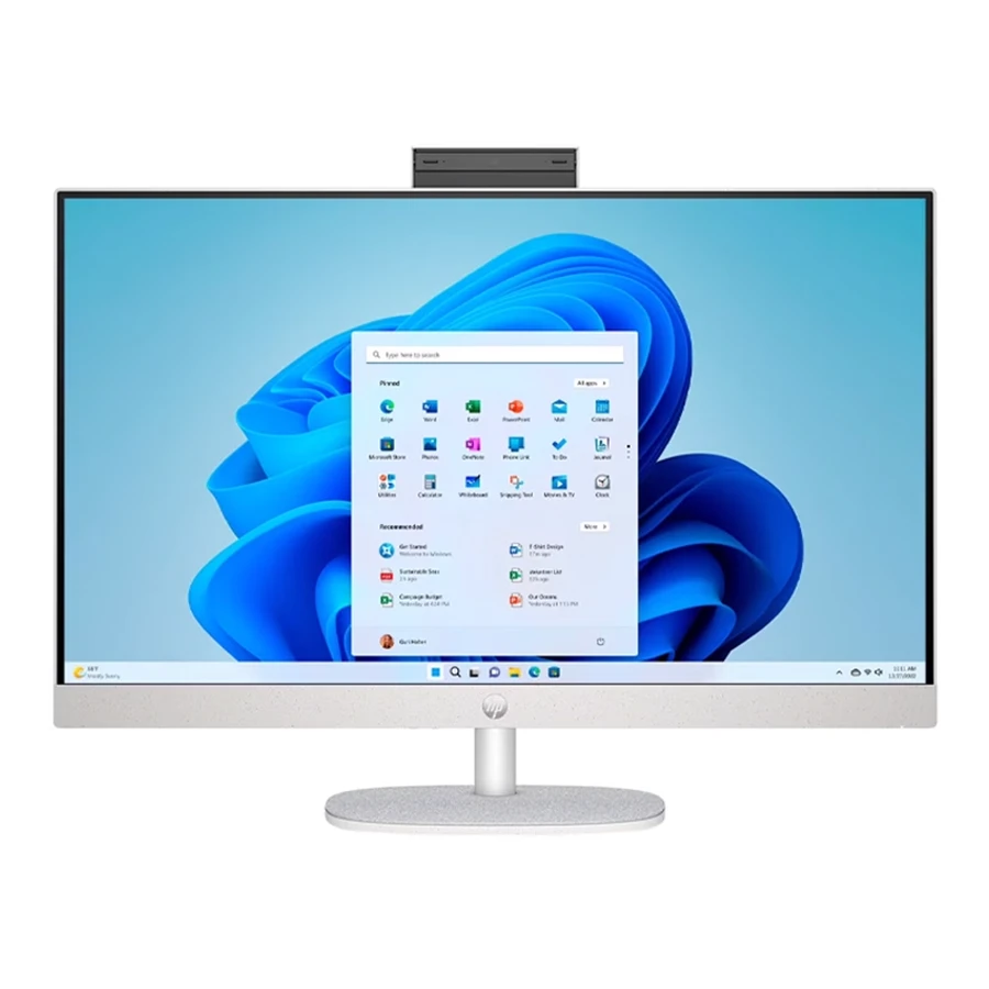 HP cr2028nh Ultra 7 255U/512GB SSD/8GB/Intel 23.8-Inch All In One PC آل این وان 23.8 اینچ اچ پی