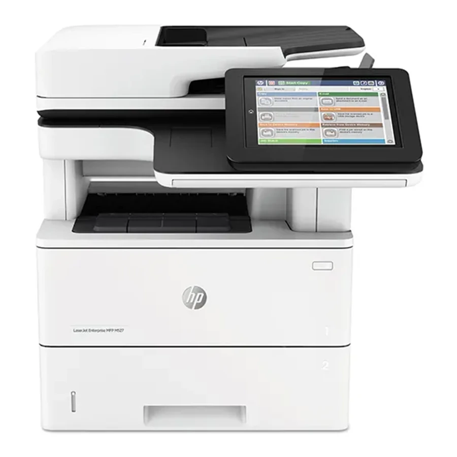 HP LaserJet M527dn Enterprise MFP Printer پرینتر سیاه و سفید چهار کاره لیزری اچ پی