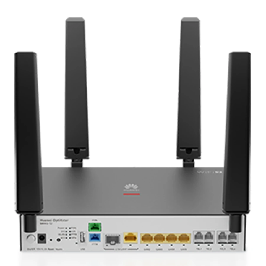 Huawei OptiXstar B866 Dual band WiFi-7 Fiber Optic Modem Router مودم روتر فیبر نوری بیسیم و دوباند هوآوی